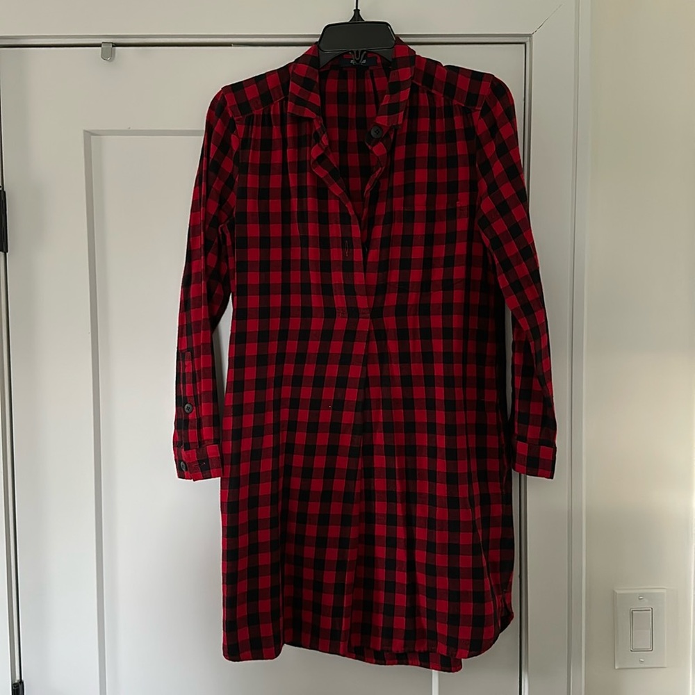 Madewell Flannel Dress